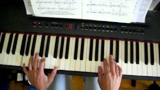 ANDREA BOCELLI  VIVO PER LEI piano tutorial part 2 [upl. by Aiciled]