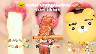 ASMR EATING FOOD COMPILATION  🍕💗  ASMR EATING FOODS  SOFT ASMR [upl. by Nylidam]