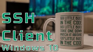 SIT103  OpenSSH in Windows 10 [upl. by Trembly]