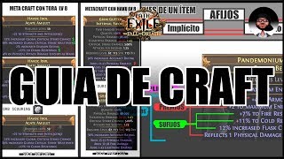 Path Of Exile  GUIA DE CRAFT  Conceptos Básicos y Avanzados [upl. by Danzig]