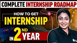 Complete 2nd Year Roadmap To Get An Internship  How To Get Internship in College  collegewallah [upl. by Haisej453]