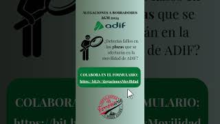 Colabora con info para AGM 2024 Adif [upl. by Levins]