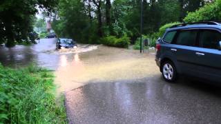 Hochwasser  Landkreis Erding Grenze zu Lndkr Ebersberg Gemeinde Ottenhofen [upl. by Pulling]