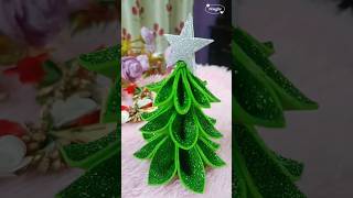 Christmas Tree Craft🎄 Make your own Christmas tree 🎄crafts tingle [upl. by Arahahs]