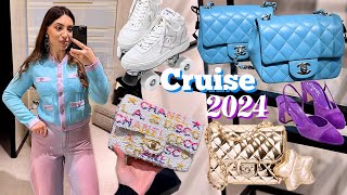 Chanel CRUISE 2024 Collection New Bags Shoes Accessories amp RTW Luxury Shopping 24C [upl. by Joanna]