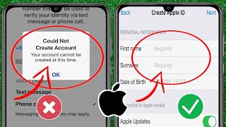 Hesap Oluşturulamadı Hesabınız Şu Anda iPhone iPadde Oluşturulamıyor [upl. by Ful]