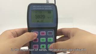 Handy roughness measuring device good manufacturer Chinesephased array detector demo factory [upl. by Zenia]