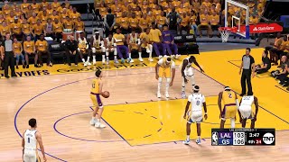 NBA 2K23 Ultra Realistic Simulation  Warriors vs Lakers GAME 6  May 13 2023 NBA Playoffs [upl. by Jacinda]