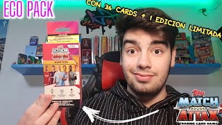 ECO PACK MATCH ATTAX 2324🔥 CON 36 CARDS REGULARES  1 EDICIÓN LIMITADA ¿VALE LA PENA [upl. by Tench]