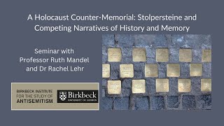 A Holocaust CounterMemorial Stolpersteine and Competing Narratives of History and Memory [upl. by Franckot]