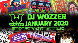 Italian Dance from Zone amp Fever Blackpool  DJ Wozzer Vol 1 Mix January 2020 [upl. by Wager768]