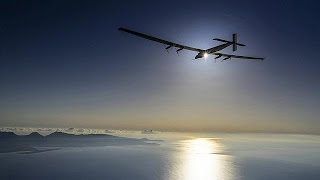 Solar Impulse 2 continues its attempt to circumnavigate the planet [upl. by Asselim]