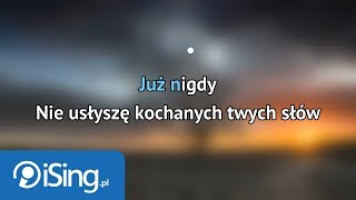 Sława Przybylska  Już Nigdy karaoke iSing [upl. by Coffin]