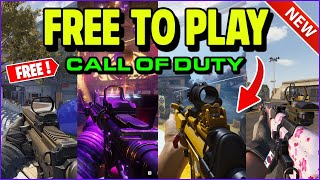 BEST FREE FPS GAMES that can replace CALL OF DUTY 2024 [upl. by Arras]