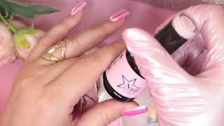 Como Aplicar Polvo de Adas en uñas Acrilicas 💅🏻 [upl. by Eenitsed]