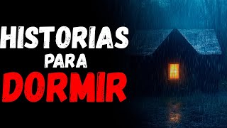 Verdaderas Historias Miedo Contadas Bajo La Lluvia  Dormirse Rápidamente Vol 18  Pantalla negra [upl. by Stanly]