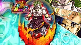 3 BROLY IN ONE TEAM SHOWCASING LR BROLY WITH CRITICAL 20 Dbz Dokkan Battle [upl. by Malloch341]