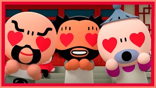 PUCCA  The Chefs in love  IN ENGLISH  03x44 [upl. by Kra]