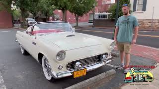 Salisbury Downtown Cruiser Walker Fortsons 1956 Ford Thunderbird Salisbury NC [upl. by Schlicher]