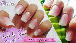 Unha de Gel em Casa 1 Como Aplicar  Kit YouCare [upl. by Chantalle]