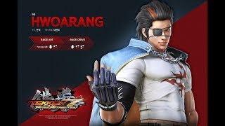 TEKKEN 7 EASY HWOARANG COMBOS FOR BEGINNERS TUTORIAL [upl. by Oiretule]