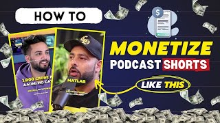 🤑 How To Monetize Podcast Shorts Channel Like ScrollWithPawan7 [upl. by Blaise]