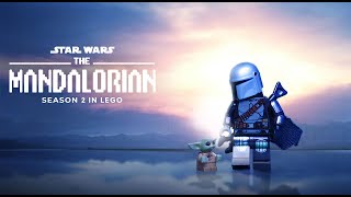 STAR WARS The Mandalorian Season 2 In LEGO [upl. by Muriah]