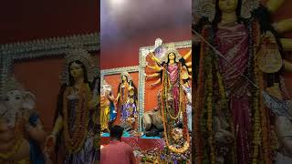 Maa Durga Sode Pur South Kolkata shortfeet durgapuja good morning [upl. by Flam]