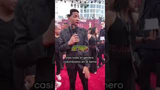 DFZM ENTREVISTA EN LA ALFOMBRA ROJA PREMIOS GRAMMYS 2024 dfzm grammys karolg 57 regueton [upl. by Notlim397]