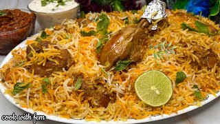 Hyderabadi CHICKEN DUM BIRYANI With HOMEMADE Aromatic BIRYANI MASALA Pakki Akhni Ki Biryani Party Sp [upl. by Quigley]