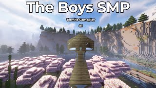 The boys origin SMP part 1 Small Termite gameplay [upl. by Cello464]