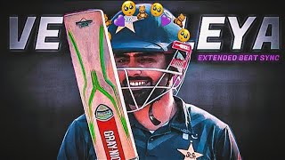 Ve KAMLEYA ft Babar azam 💚• Babar Azam beat sync • Babar Azam status 🤍 [upl. by Yeliac]