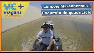 Lençóis Maranhenses – Excursão de quadriciclo até Caburé [upl. by Masao]