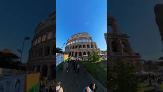 Il Colosseo anche conosciuto come Anfiteatro Flavioroma Colosseo rome arcocostantino turismo [upl. by Sherard]