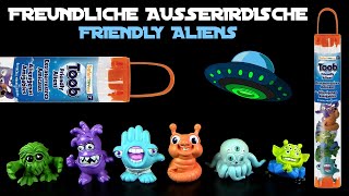 Safari Ltd ® Friendly Aliens  Freundliche Ausserirdische in der Röhre  Neu 2024 New  Unboxing [upl. by Eybba]