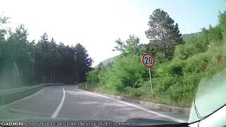 DRIVE 1528 Knin CroatiaBosansko Grahovo Bosnia and Herz timelapse 4x Read Description [upl. by Ahtela]