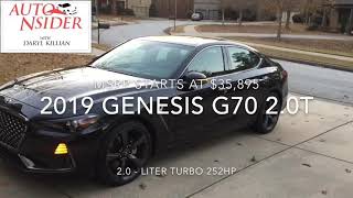 2019 Genesis G70 20 T [upl. by Lleddaw]