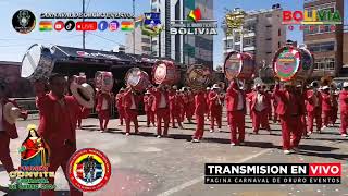 PRIMER CONVITE CARNAVAL DE ORURO 2024 ORURO  BOLIVIA [upl. by Ayardna]