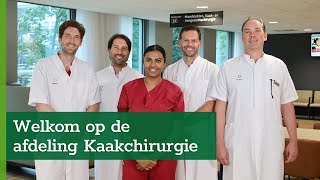 Welkom op de afdeling Kaakchirurgie [upl. by Yoho]