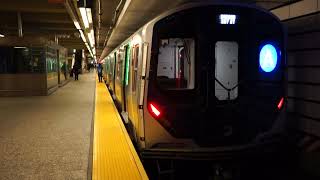 MTA NYCT R211 A Train Entering 96th Street2Av On The Q Line  R211 Q Train At 96th Street [upl. by Chin818]