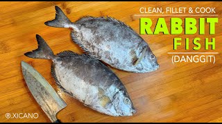 CLEAN FILLET amp COOK  RABBITFISH Danggit [upl. by Jeaz]