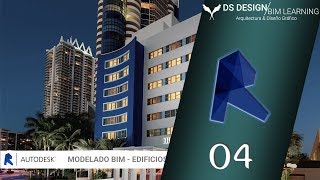 Curso Modelado BIM Edificio en Revit  Cap4  Ejes y niveles [upl. by Alihet]