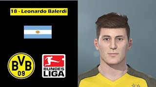 Leonardo Balerdi Olympique de Marseille  eFootball PES 2021 [upl. by Wickman]