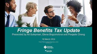 Pitcher Partners  Fringe benefits tax 2024 update [upl. by Amrita726]