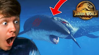 MEGALODON JURASSIC BATTLE ROYALE  Jurassic World Evolution 2 [upl. by Jehanna]