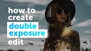 How to create a Double Exposure edit  PicsArt Tutorial [upl. by Rosel200]