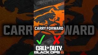 Black Ops 6 Carry Forward What DOES and DOESN’T Transfer… [upl. by Riorsson]