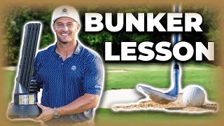 The SECRET behind Bryson DeChambeaus INSANE Bunker Game [upl. by Dearman]