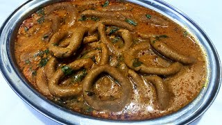 शेंगोळे  रात्रीच्या जेवणासाठी झणझणीत व झटपट उकड शेंगोळे  Shengole Recipe In Marathi [upl. by Leasi]