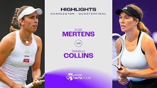 Elise Mertens vs Danielle Collins  2024 Charleston Quarterfinal  WTA Match Highlights [upl. by Uriah]